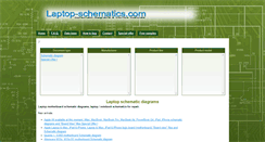 Desktop Screenshot of laptop-schematics.com